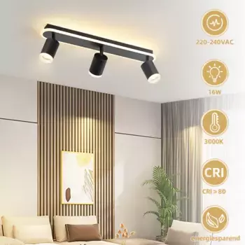 Потолочный светильник ZMH, черный