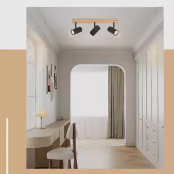 Потолочный светильник ZMH, черный