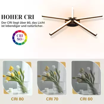 Потолочный светильник ZMH, черный