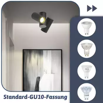 Потолочный светильник ZMH, черный