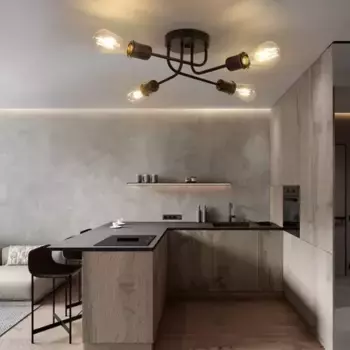 Потолочный светильник ZMH, черный