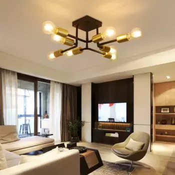 Потолочный светильник ZMH, черный