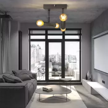 Потолочный светильник ZMH, черный