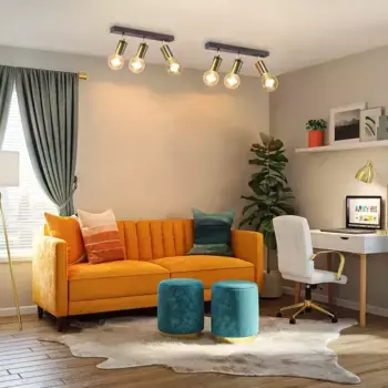 Потолочный светильник ZMH, черный