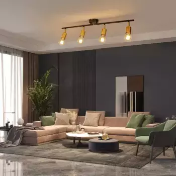 Потолочный светильник ZMH, черный