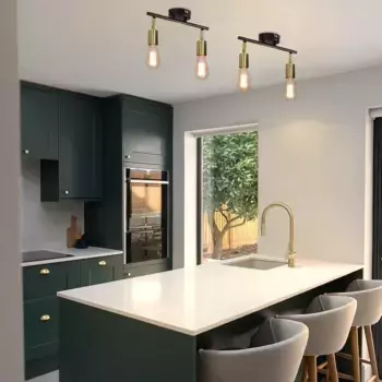 Потолочный светильник ZMH, черный