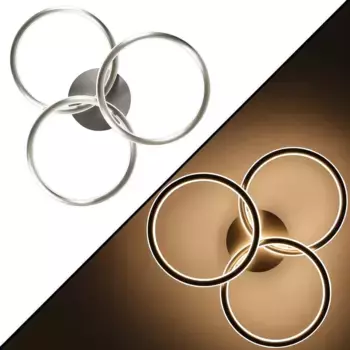 Потолочный светильник ZMH, серебряный