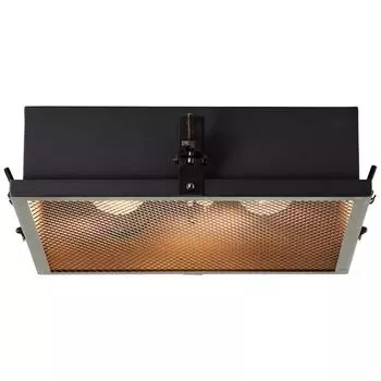 Потолочный светильник Zois 34х34см черный корунд BRILLIANT