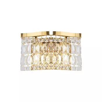Потолочный светильник, золотой металл, декор из прозрачного хрусталя, E14 Maytoni GmbH
