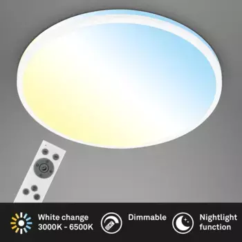 Потолочный светодиодный светильник Briloner, белый