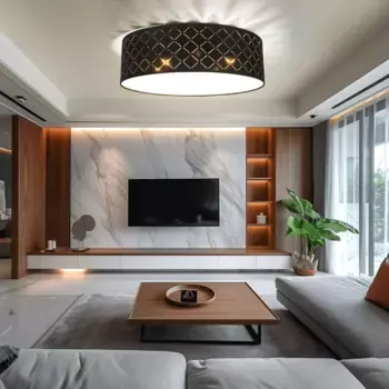 Потолочный светодиодный светильник Globo Lighting, черный