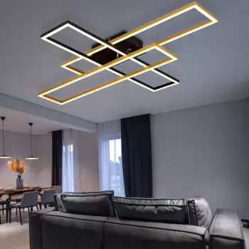 Потолочный светодиодный светильник Globo Lighting, золотой