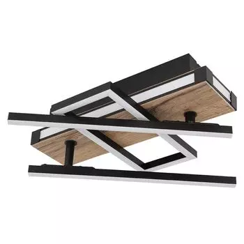 Потолочный светодиодный светильник, имитация дерева, поворотный, L 68 см Globo Lighting