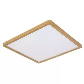 Потолочный светодиодный светильник, латунь, IP44, 3 уровня освещенности, 42x42 см Globo Lighting