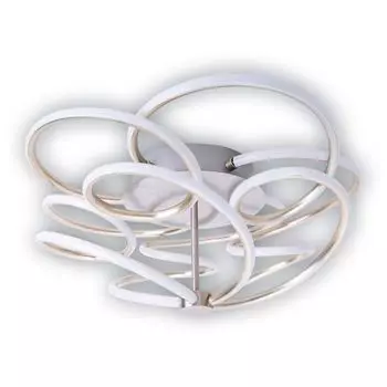 Потолочный светодиодный светильник, металл, 3-ступенчатый диммер, D 57 см Nve