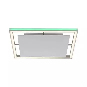 Потолочный светодиодный светильник RGB, с дистанционным управлением, с регулировкой яркости, алюминий, L 50 см etc-shop, серебро