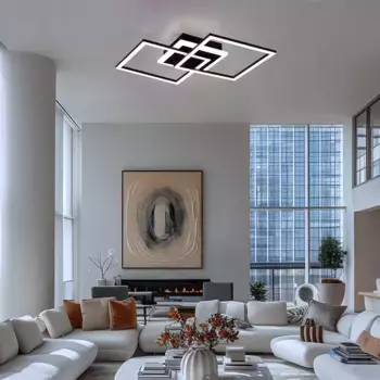 Потолочный светодиодный светильник RL, черный