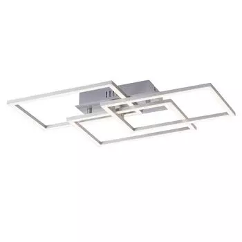 Потолочный светодиодный светильник с регулируемой яркостью, алюминий, серебристый, L 54 см etc-shop, серебро