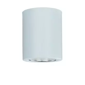 Потолочный точечный светильник белый E27 9см небольшой накладной потолочный светильник для прихожей и гостиной Licht-Erlebnisse