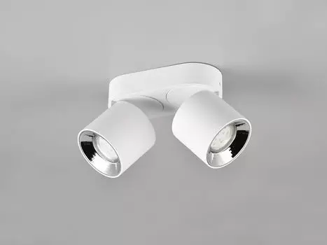 Потолочный точечный светильник GUAYANA белый матовый 2 пламени TRIO