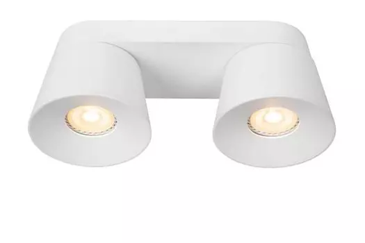 Потолочный точечный светильник Lucide TRIGONO, белый