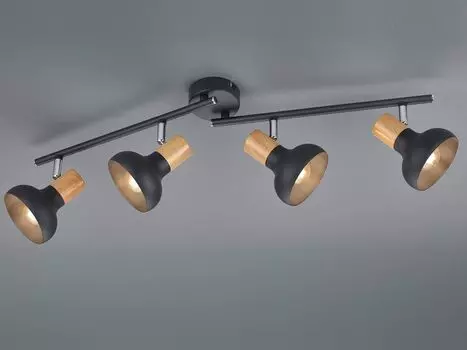 Потолочный точечный светильник под черное дерево 71см Reality Leuchten