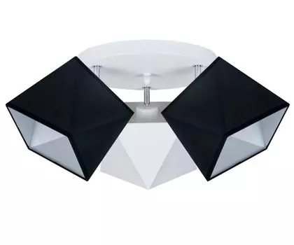 Потолочный точечный светильник потолочный SCWESC-PR3030WE Черный Белый Черный alfalux