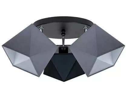 Потолочный точечный светильник потолочный светильник GRSCGR-PR3030SC Серый Черный Серый alfalux