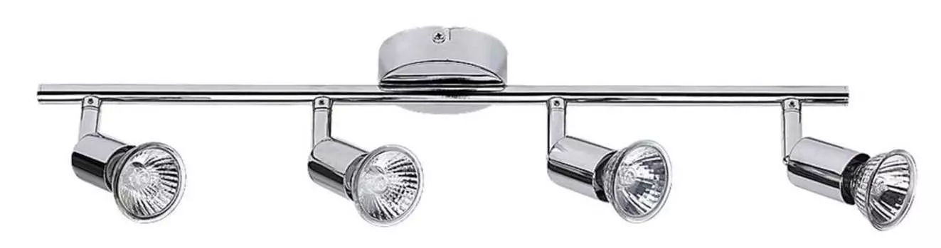 Потолочный точечный светильник Rabalux Norton 4x GU10 хром, серебро