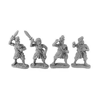 Потомственные/наемные индийские копьеносцы, Ancients - Indian (15mm) (Xyston Miniatures)