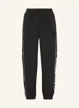 Потёртые спортивные штаны Plein Sport, черный