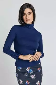 Потяните голубую пенку из маншского длинного и колье-поло Conquista, синий