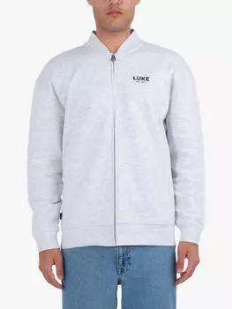 Потрясающая толстовка на молнии LUKE 1977, цвет Marl Grey