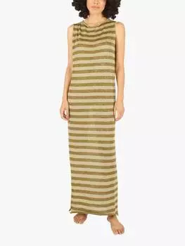 Потускневшее платье летнего безумия Traffic People, золотой