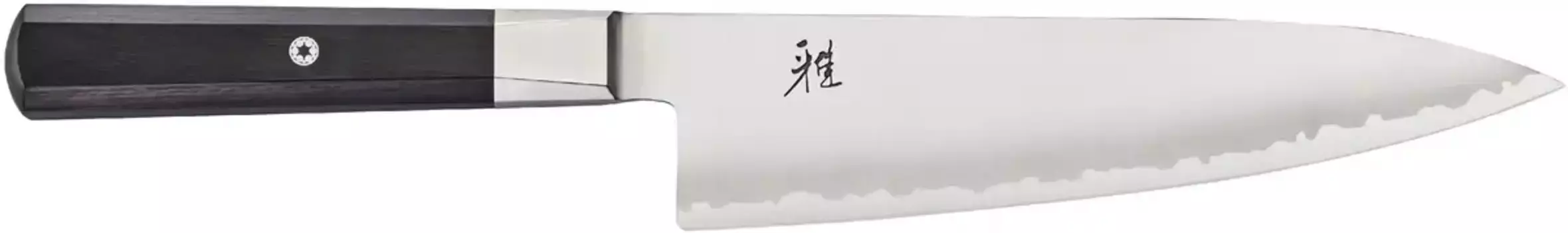 Поварской нож Zwilling "Miyabi 4000FC Gyutoh", (1 шт.), длина клинка 20 см, лезвие FRIODUR закаленное Общая длина 34,7 см, Длина лезвия 20 см., коричневый