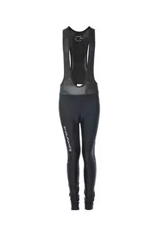 Poway Jr. Long Cycling Tights W/Bib Велосипедные шорты XQL со светоотражающими элементами ENDURANCE, черный