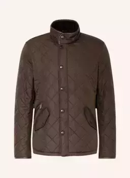 Powell стеганая куртка Barbour, коричневый