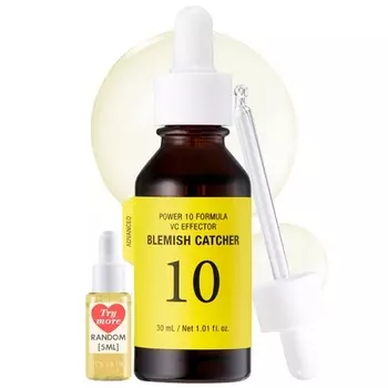 Power 10 Formula Vc Effector Ampoule Serum 30 мл экстракт зеленого чая — увлажняющая сыворотка от веснушек и пятен на коже, It'S Skin