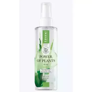Power Of Plants Aloe 98% натуральный увлажняющий тоник для лица веганский 200 мл, Lirene
