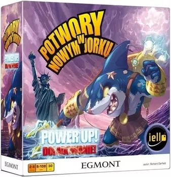 Power Up Monsters в Нью-Йорке, игра для вечеринок, Эгмонт Egmont