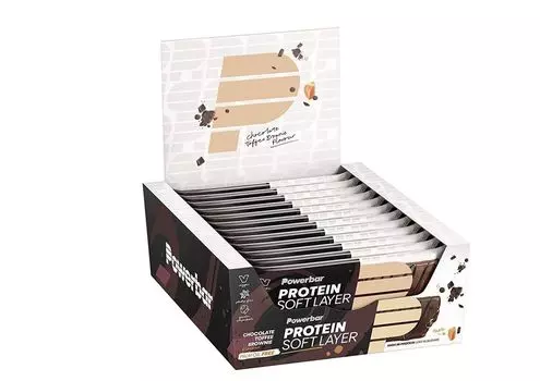 Powerbar Protein Soft Layer 12 x 40 г Клубника в белом шоколаде