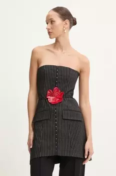 Повернуть платье Rotate, черный