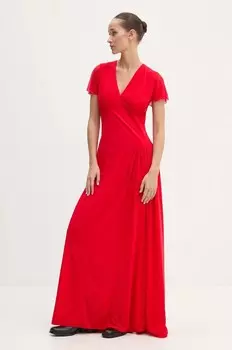 Повернуть платье Rotate, красный