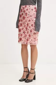 Повернуть юбку Rotate, розовый