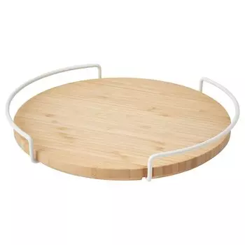 Поворотная тарелка для хранения бамбука, 28 см, APTITLIG IKEA