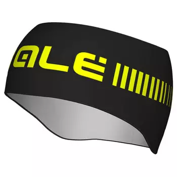 Повязка на голову Al Headband Strada, цвет Black/Fluo Yellow