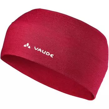 Повязка на голову Cassons из шерсти мериноса Vaude, красный