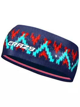 Повязка на голову Crazy Norway, темно-синий