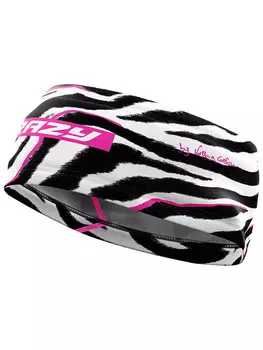 Повязка на голову Crazy Voltage, черный/белый