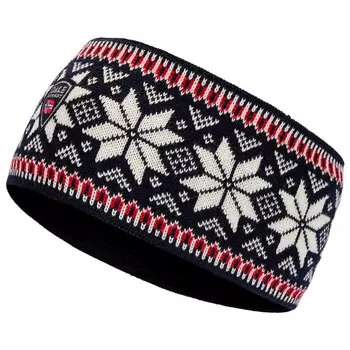 Повязка на голову Dale Of Norway Garmisch Headband, цвет Navy/Off White/Raspberry